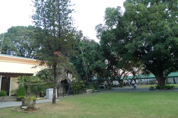 A lot of Sacred Space at Manresa Retreat House in Quezon City